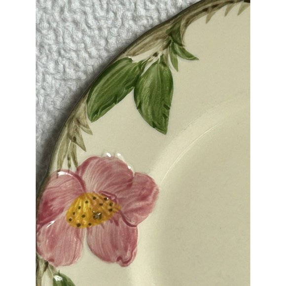 Vintage Franciscan T.V. Screen Dinnerware 2 Luncheon Plates c1961-1962 VGUC - Picture 2 of 12